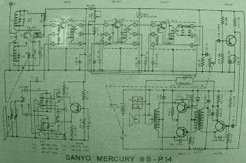 Sanyo Mercury schematic circuit diagram